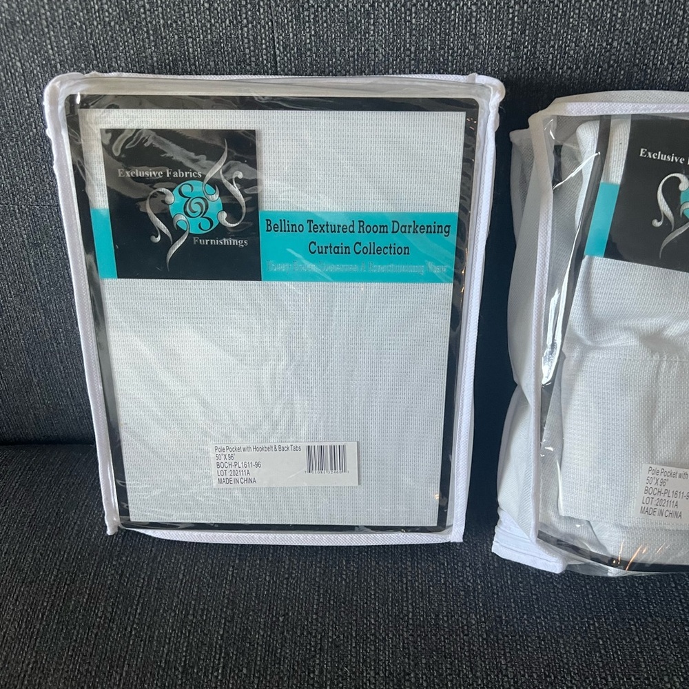 White Curtain Panels